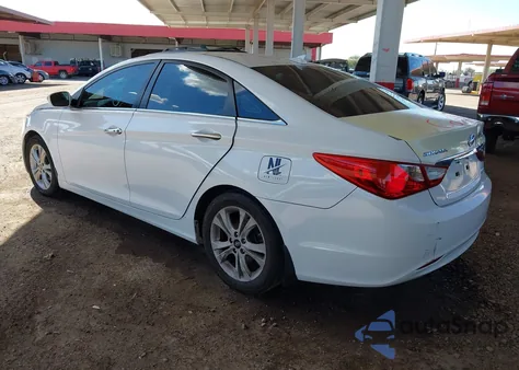 2013 Hyundai Sonata Limited from USA, damaged, VIN 5NPEC4AC7DH671185